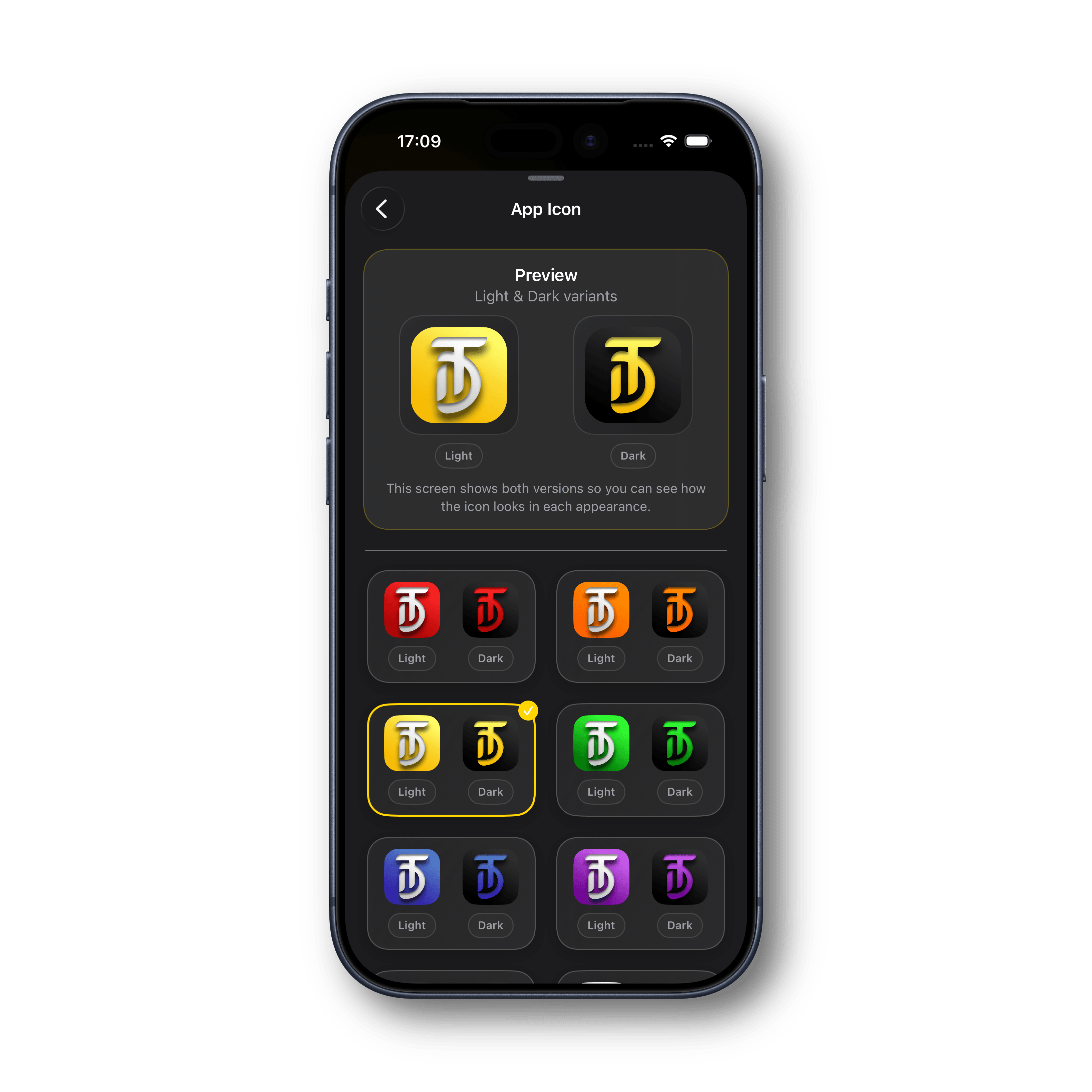 Day Tracker App icons